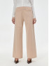 Брюки женские с накладными карманами бежевые  ORSAY