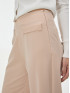Брюки женские с накладными карманами бежевые  ORSAY