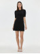 Платье поло женское короткое черное ORSAY