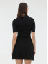 Платье поло женское короткое черное ORSAY
