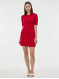 Платье поло женское короткое красное ORSAY