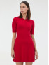 Платье поло женское короткое красное ORSAY
