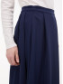 Юбка женская со складками темно-синяя ORSAY