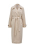 Тренч женский без пуговиц с поясом бежевый ORSAY