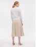 Юбка миди женская со складками бежевая ORSAY