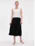 Юбка миди женская со складками черная ORSAY