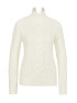 Светр жіночий з високим коміром кремовий ORSAY