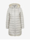 Пальто жіноче зимове стьобане сіре ORSAY