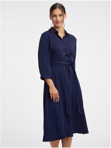 Сукня жіноча міді темно-синя ORSAY