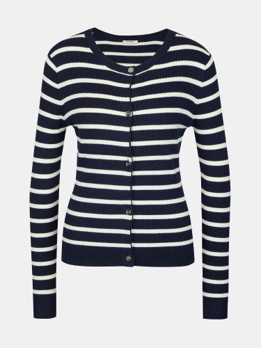Женский кардиган в полоску темно-синий ORSAY