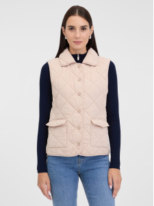 Жилет жіночий короткий кремовий ORSAY