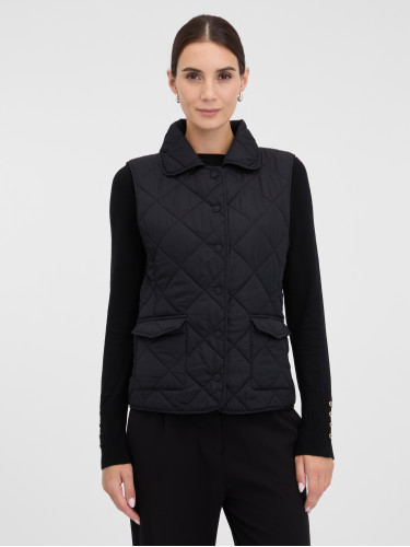 Жилет жіночий короткий чорний ORSAY