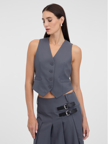 Жилетка жіноча офісного стилю сіра ORSAY