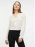 Блуза жіноча з воланом кольору екрю ORSAY