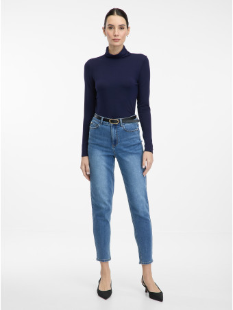 Джинси жіночі mom fit блакитні ORSAY