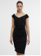 Сукня жіноча з драпіруванням чорна ORSAY
