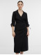 Сукня жіноча з декоративним драпуванням чорна ORSAY