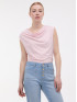 Топ женский без рукавов светло-розовый ORSAY