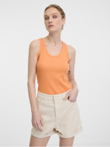 Оранжевая женская кроп-топ ORSAY