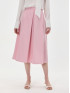 Юбка женская со складками светло-розовая ORSAY
