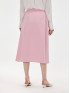 Юбка женская со складками светло-розовая ORSAY