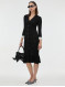 Сукня жіноча в'язана з довжиною міді чорна ORSAY