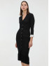 Сукня жіноча в'язана з довжиною міді чорна ORSAY
