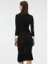 Сукня жіноча в'язана з довжиною міді чорна ORSAY