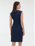 Платье женское приталенное без рукавов темно-синее ORSAY