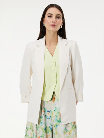 Жакет женский без застежки кремовый ORSAY