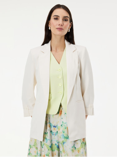 Жакет жіночий без застібки кремовий ORSAY