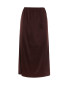 Спідниця жіноча міді темно-коричнева ORSAY