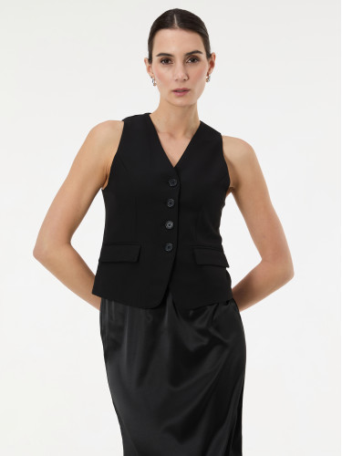 Жилетка жіноча приталена чорна ORSAY