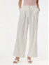 Брюки женские широкого кроя кремовые ORSAY