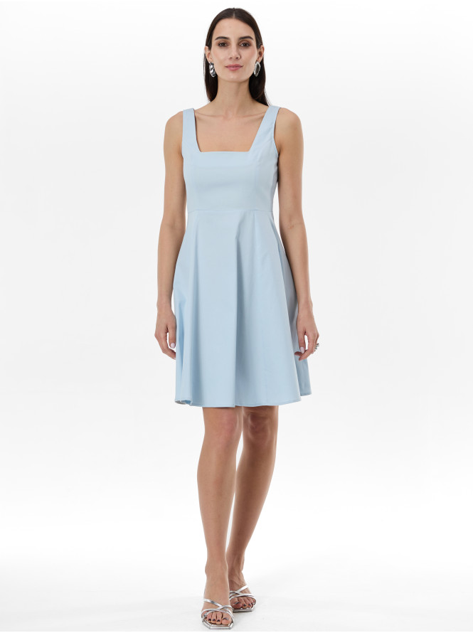 Платье женское до колен голубое ORSAY