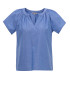 Блуза женская свободного кроя голубая ORSAY