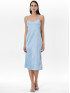 Платье женское на бретелях длиной миди светло-голубое ORSAY