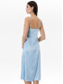 Платье женское на бретелях длиной миди светло-голубое ORSAY