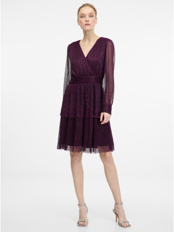 Сукня жіноча довжиною до коліна фіолетова ORSAY