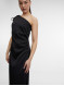 Сукня жіноча максі з асиметричним вирізом чорна ORSAY