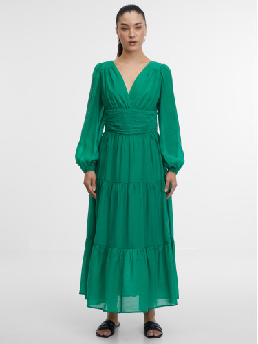 Сукня максі жіноча зелена ORSAY