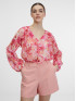 Блуза жіноча з квітковим принтом рожева ORSAY