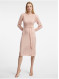 Сукня жіноча із суміші вовни світло-рожева ORSAY