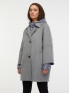 Пальто шерстяное серое ORSAY