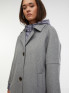 Пальто шерстяное серое ORSAY