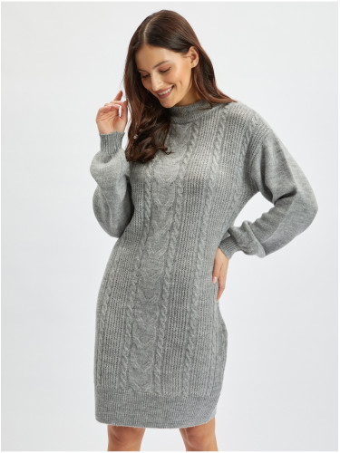 Сукня-светр жіноча світло-сіра ORSAY