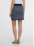 Спідниця жіноча з візерунком темно-синя ORSAY