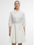 Сукня-сорочка жіноча розкльошена біла ORSAY