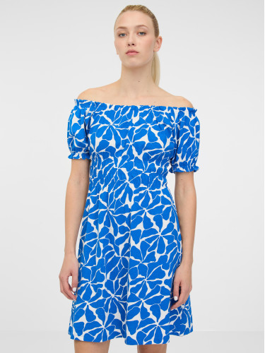Сукня жіноча з відкритими плечима блакитна ORSAY