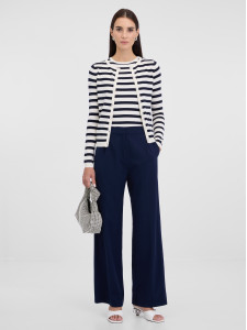Штани жіночі широкі темно-сині ORSAY